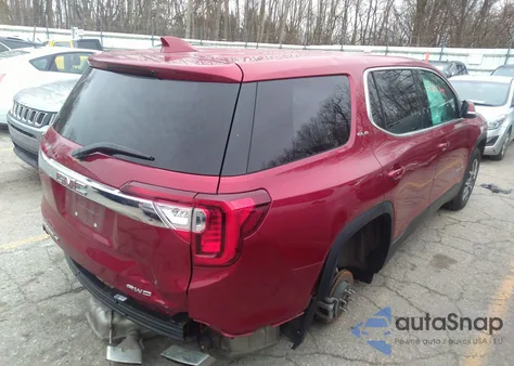 2020 GMC Acadia Fwd Sle из США, поврежденный, VIN 1GKKNRLSXLZ155462